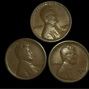 3/$25 1928 PDS Lincoln Wheat Cent Coin Lot- All mint marks- high grade